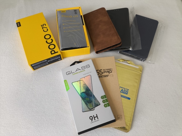 Android 14 Smartphone Xiaomi Poco C75 256GB / 8GB RAM, 6,88″ 120 Hz 9H Glas OVP