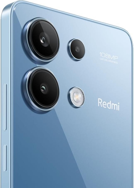Xiaomi Redmi Note 13 Ice Blue – Smartphone 6+128GB, Snapdragon 685, UK Version
