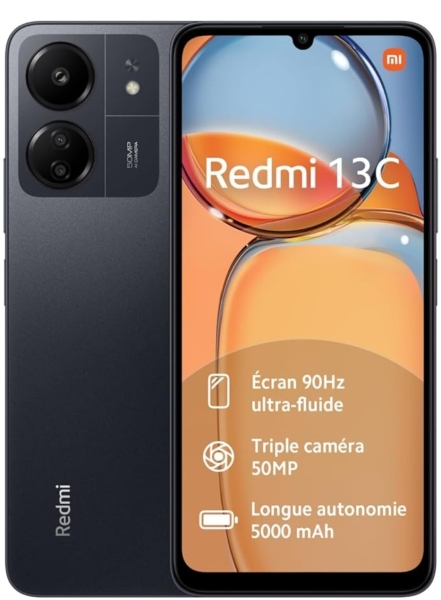 Noch verpacktes Smartphone Xiaomi 13 C NFC – Midnight black – ohne Simlock