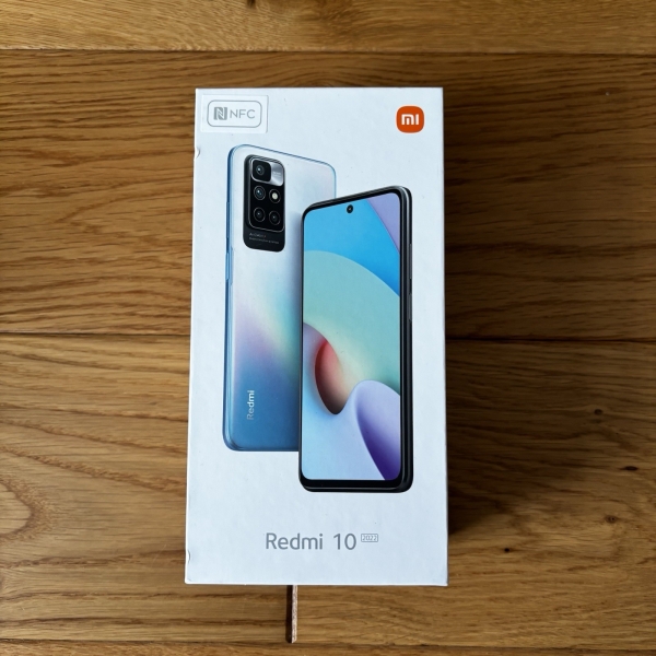 Xiaomi Redmi 10 2022 Smartphone – 128GB Speicher, 4GB RAM, Carbon Gray