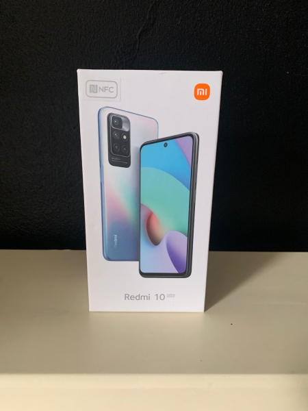 Xiaomi Redmi 10 2022 Smartphone – 128GB Speicher, 4GB RAM, Carbon Gray