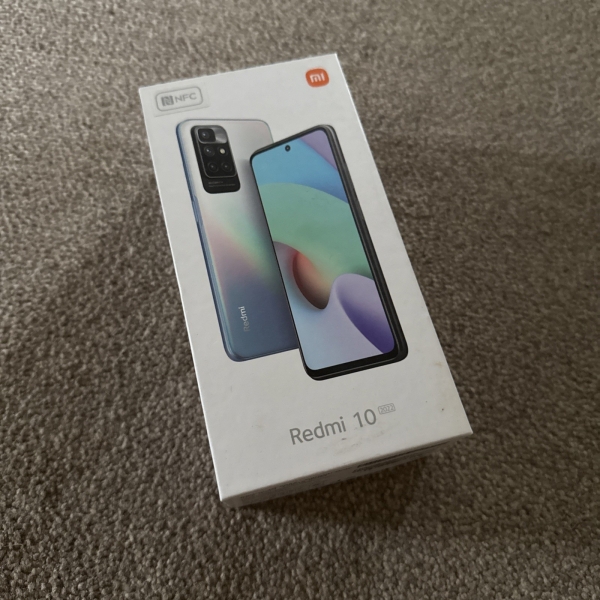 Xiaomi Redmi 10 2022 Smartphone – 128GB Speicher, 4GB RAM, Carbon Gray Brandneu