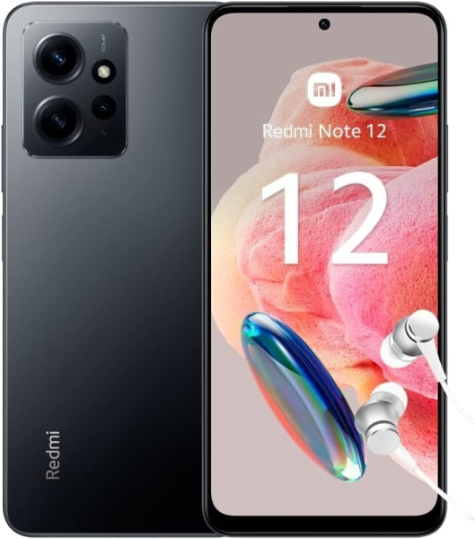 Xiaomi Redmi Note 12 4G 6GB 128GB Onyx Grey Android (entsperrt) Smartphone ***RM