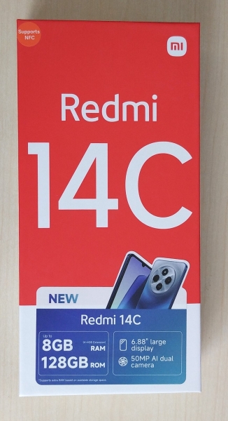 Smartphone  Xiaomi REDMI 14C 8GB 128GB – Neues