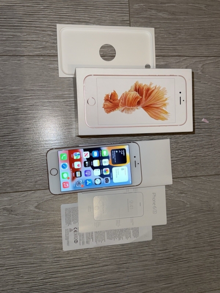 apple iphone 6s rosegold 16gb – mit OVP