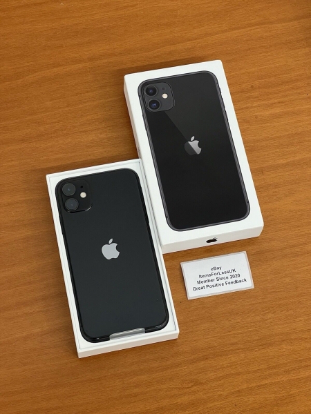 NEU OVP Apple iPhone 11 64GB schwarz 4G entsperrt 6,1″ – 100% Batteriezustand