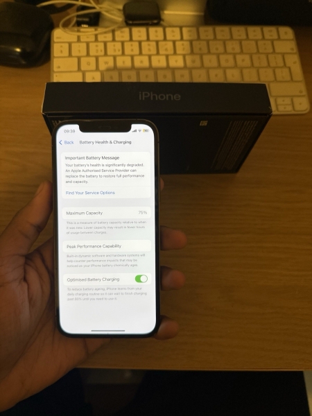 Apple iPhone 12 Pro 256GB, graphit, entsperrt Smartphone