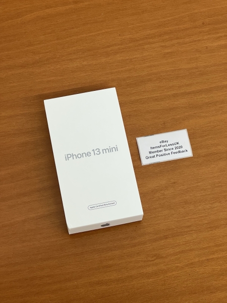 NEU VERSIEGELT Apple iPhone 13 mini 128GB Mitternacht 5G entsperrt – 1 Jahr Garantie UK