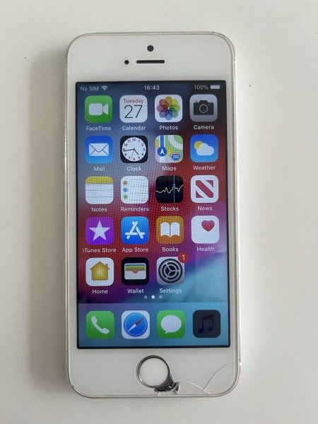 Apple iPhone 5s – 32GB – Silber (Entsperrt) A1457 (GSM)