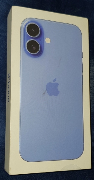 NEU Apple iPhone 16 128GB 5G SIM-frei Smartphone entsperrt Dual-SIM – Ultramarin