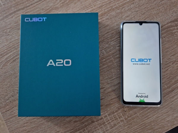 Smartphone Cubot A20, Octa-Core CPU, 4GB RAM+128GB ROM, 6,75 Zoll, Android 14.