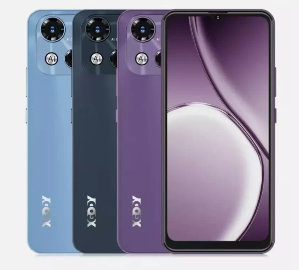 XGODY X18 6,5″ entsperrt Smartphone 16GB 4G Android 10 Dual SIM GPS lila neu in OVP