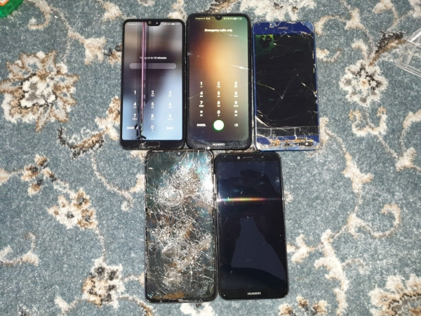 DEFEKT 5X Huawei Honor Xiaomi Smartphones – UNGETESTET, LESEN BESCHREIBUNG AA2695