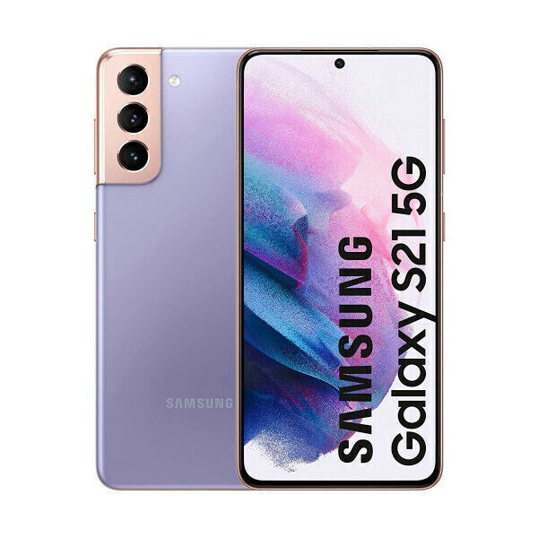 Samsung Galaxy S21 5G Dual SIM Violett 128 GB Smartphone Gebraucht Akzeptabel
