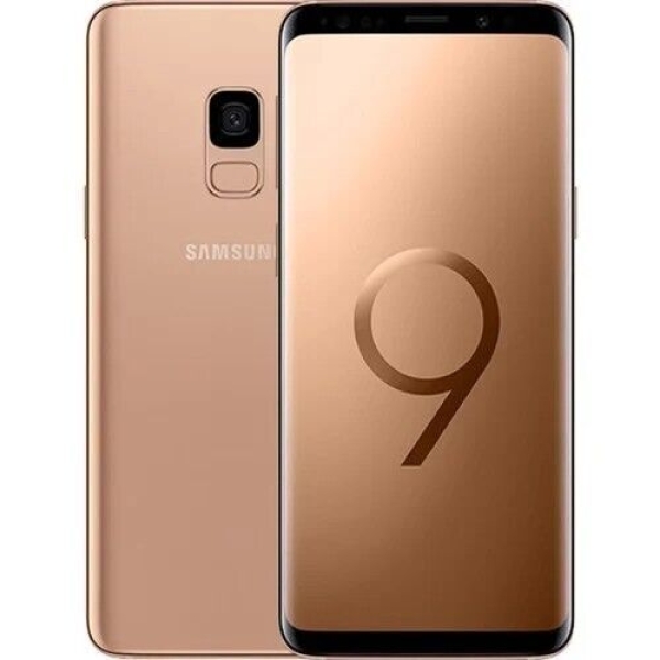 Samsung Galaxy S9 SM-G960F DUOS Gold 64 GB Akzeptabel  Smartphone Android Ohne S