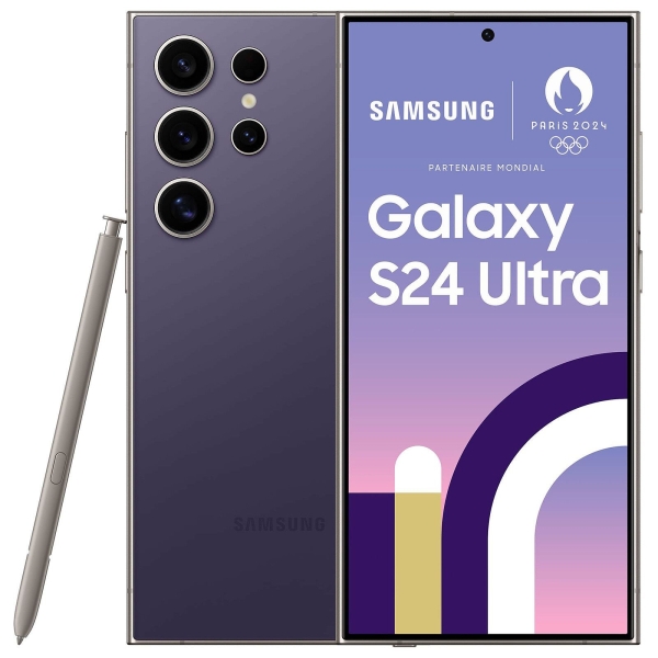 SAMSUNG Galaxy S24 Ultra 5G 1TB Violet – Hervorragend – Smartphone