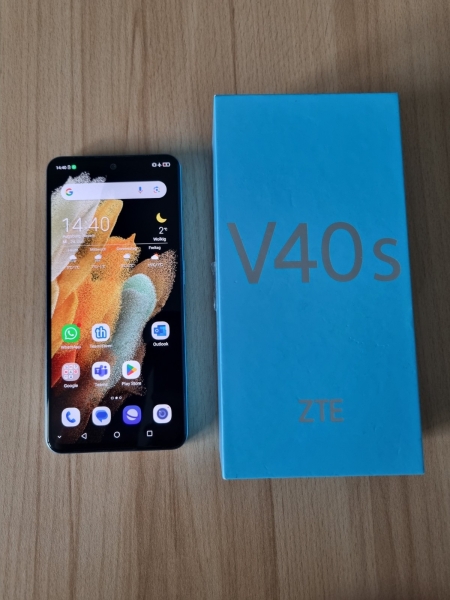 ZTE Blade V40S – 128GB – Dual SIM – Blau – Smartphone