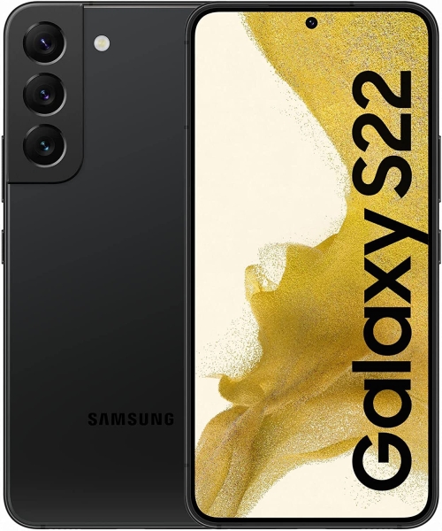 Samsung Galaxy S22 Dual-SIM Smartphone 256GB Phantom Black – Hervorragend