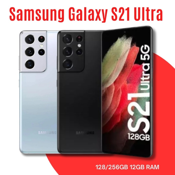 NEW Samsung Galaxy S21 Ultra 5G 128GB/256GB G998U Handys Smartphone Ohne Vertrag