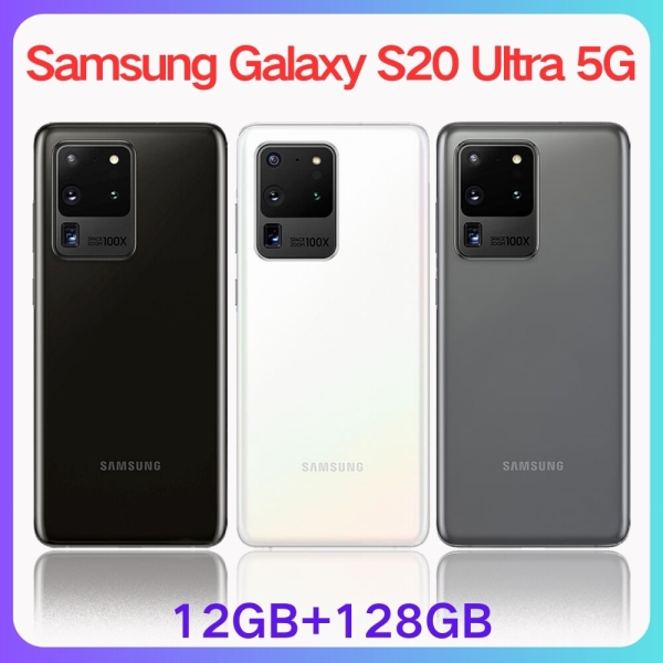 NEW Samsung Galaxy S20 Ultra 5G 128GB Smartphone Handys Ohne Vertrag Alle Farben