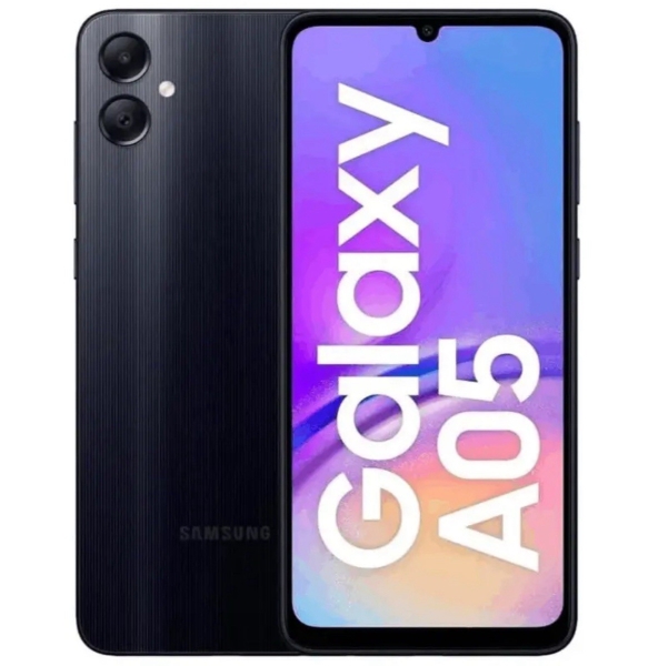 Neu Samsung Galaxy A05 Smartphone 64GB entsperrt 4G Dual Sim schwarz 2025