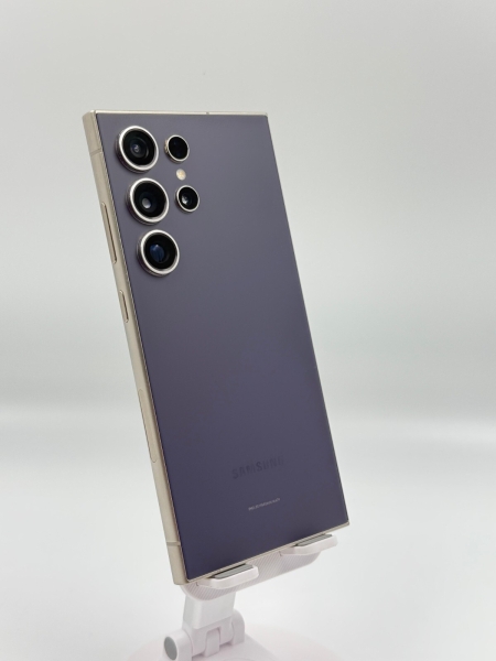 Samsung Galaxy S24 Ultra 5G 256GB Titanium Violet entsperrt Android Smartphone A+