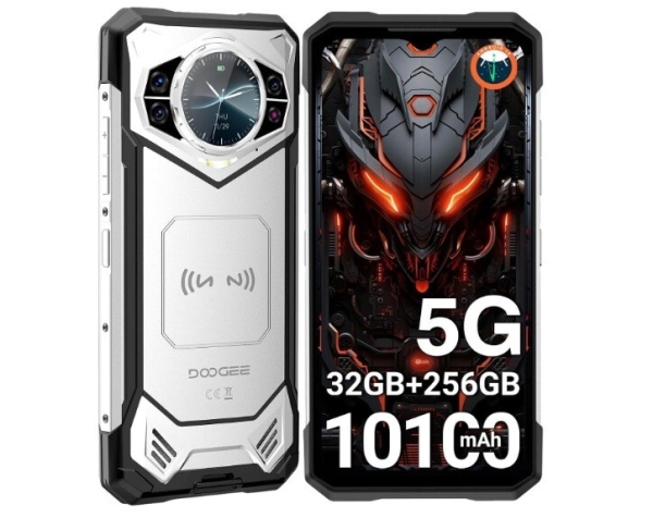 Doogee S200 Rugged Smartphone, 32GB+256GB, 6,72 Zoll Android 14 NFC 0TG 5G