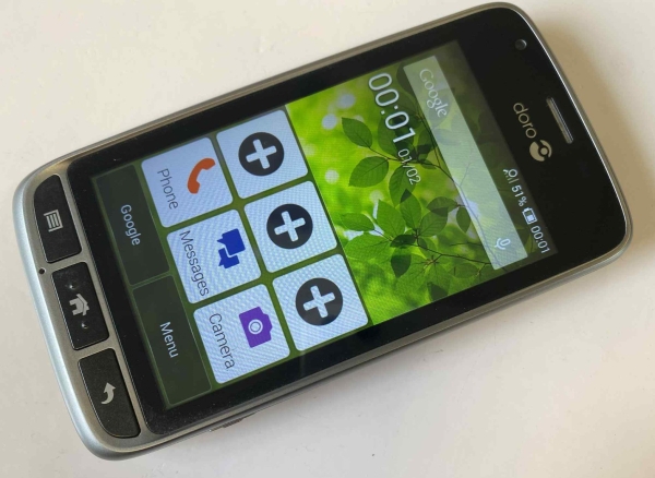 Doro Liberto 820 Mini – Smartphone – entsperrt – Android 4 VOLL FUNKTIONSFÄHIG