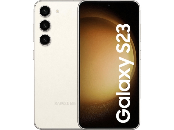 SAMSUNG Galaxy S23 128 GB Smartphone  6.1 Zoll Cream  Handy Mobiltelefon