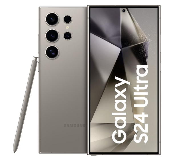 Samsung Galaxy S24 Ultra 5G Smartphone 512GB Grau Titanium Gray – Sehr Gut