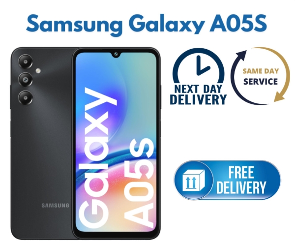 Samsung Galaxy A05s 128GB 4G Dual Sim entsperrt schwarze Farbe Android Smartphone