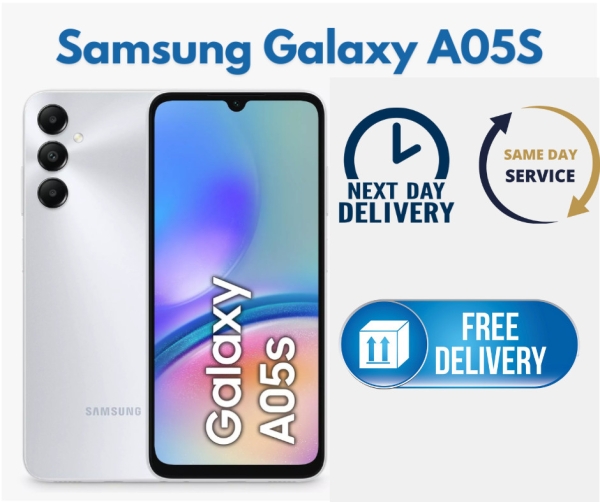 Samsung Galaxy A05s 128GB 4G SILBERFARBEN Dual Sim entsperrt Android Smartphone