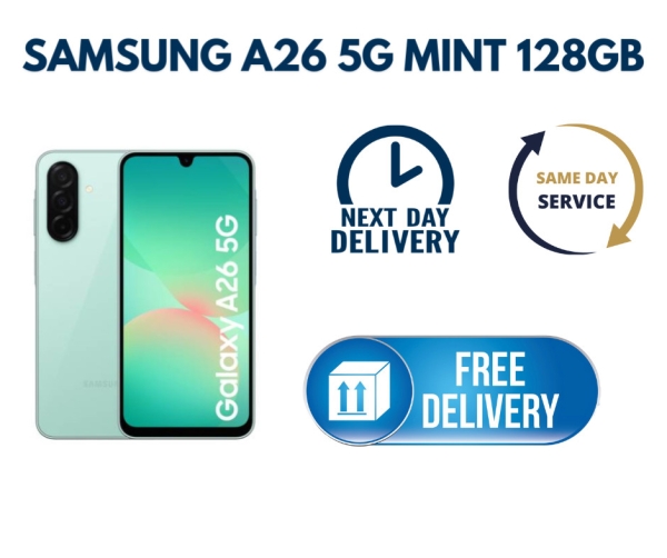 Samsung Galaxy A26 5G 128GB Dual Sim entsperrt neuwertig Farbe Android Smartphone