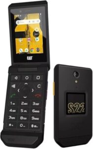 Cat S22 Flip 16GB 2GB 4G SIM-frei robustes Smartphone – Schwarz, CS22