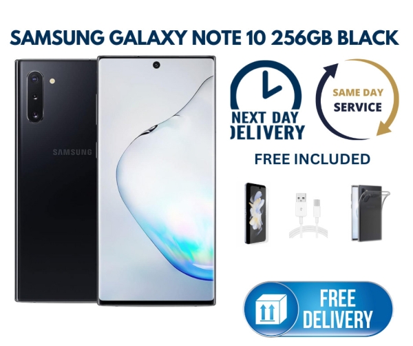 Samsung Galaxy Note 10 schwarz entsperrt Single SIM 256GB Android Smartphone