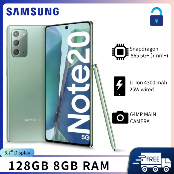 Neu Samsung Galaxy Note 20 5G SM-N981U 128GB Ohne Vertrag Smartphone Handy grau