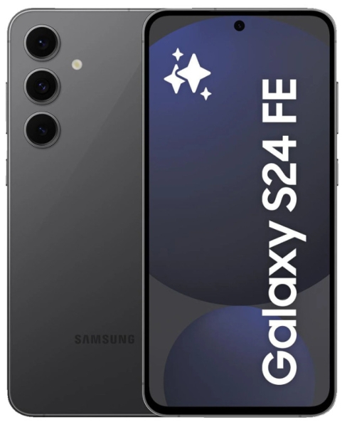 SAMSUNG Galaxy S24 FE 128 GB Graphite Dual SIM Smartphone Handy