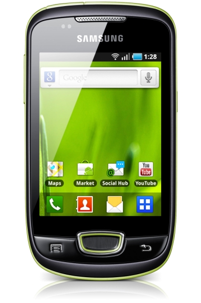 Samsung  Galaxy Mini GT-S5570 – schwarz (Ohne Simlock) Smartphone