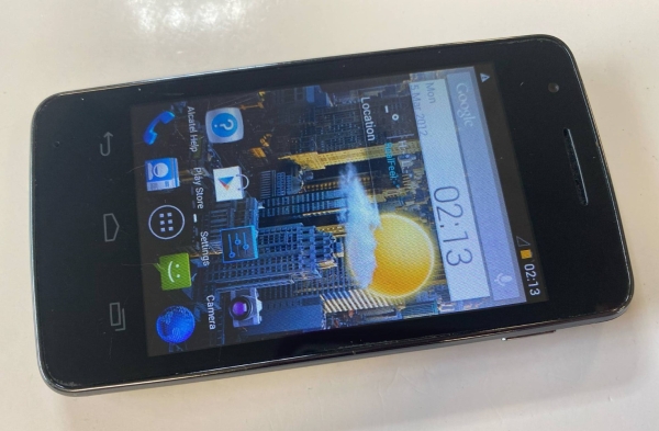 Alcatel OneTouch S’Pop (4030X) Smartphone – entsperrt – 3G Android 4.1
