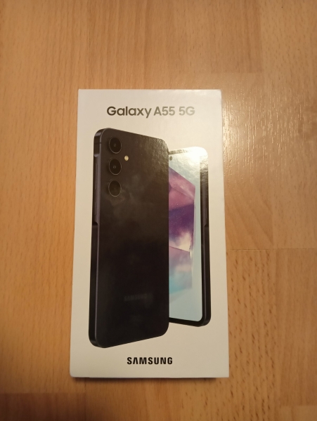 Samsung Galaxy A55 5G Smartphone Schwarz , ohne Vertrag, 8/128 GB NEU&OVP