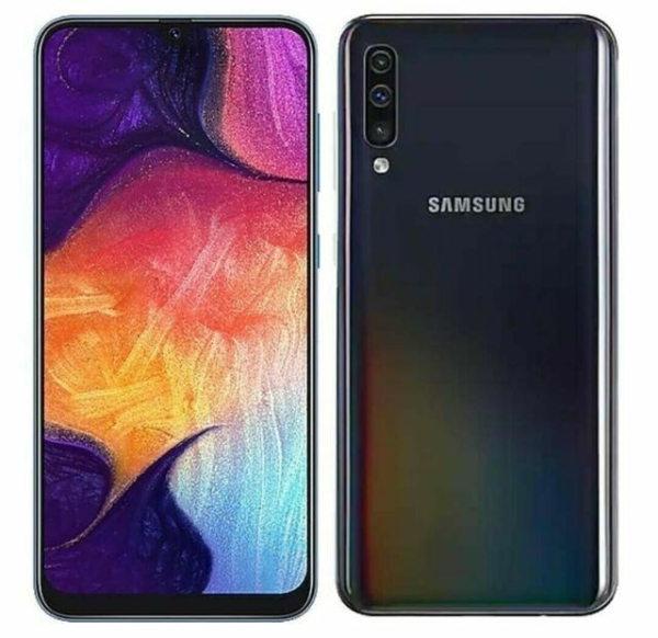 Samsung Galaxy A50 Dual SIM Schwarz 64 GB Smartphone LTE Refurbished Sehr Gut