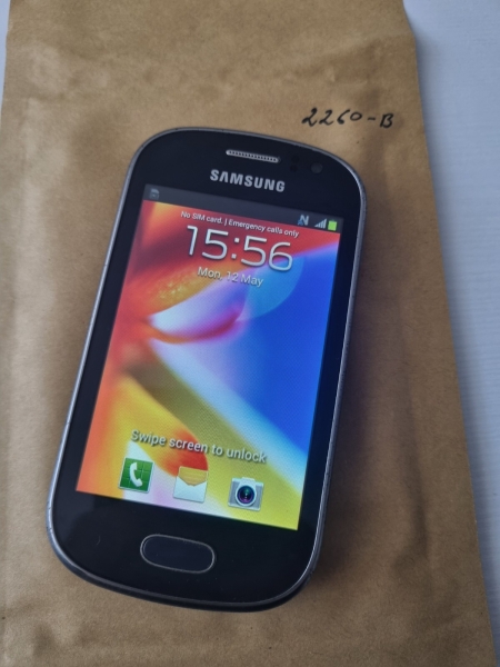 Samsung Galaxy Fame GT-S6810P – blaues (entsperrt) Smartphone