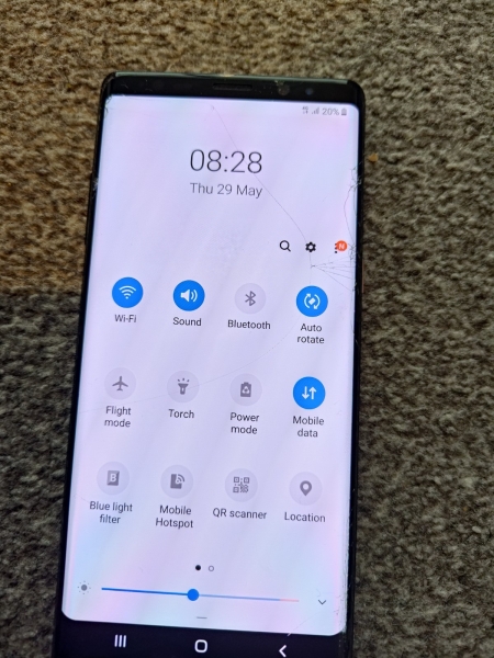 Samsung Galaxy Note8 SM-N950 – 64GB – Midnight Black (Entsperrt)