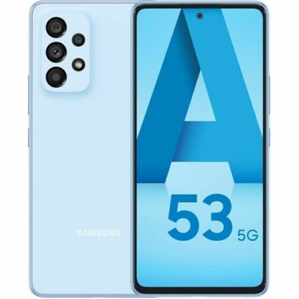 Samsung A53 5G Dual SIM Blau 128 GB Smartphone Simlockfrei Refurbished Gut