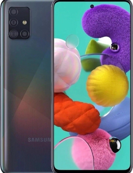 Samsung Galaxy A51 (5G) SM-A516U 6+128GB Ohne Vertrag Smartphone Handys Schwarz