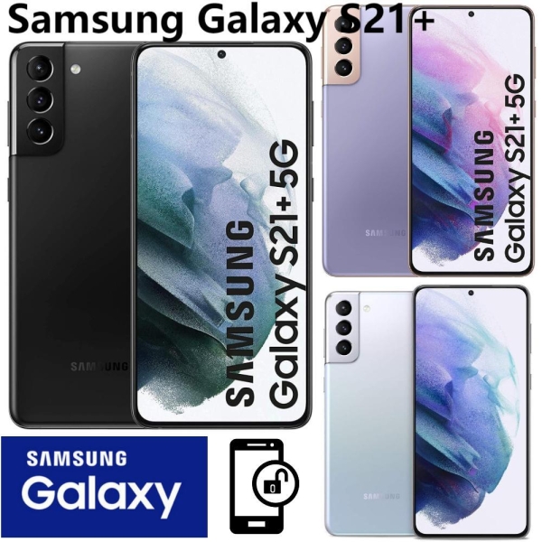 Neu SAMSUNG Galaxy S21+ Plus 5G 128GB/256GB Android Smartphone  – Ohne Vertrag