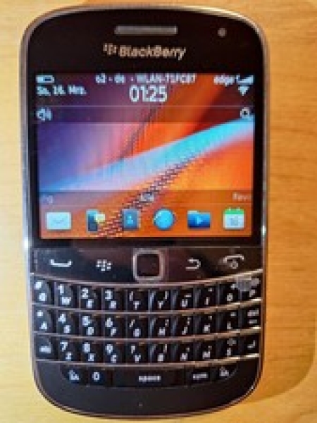 BlackBerry  Bold 9900 – Schwarz (Ohne Simlock) Smartphone (PRD-39472-026)