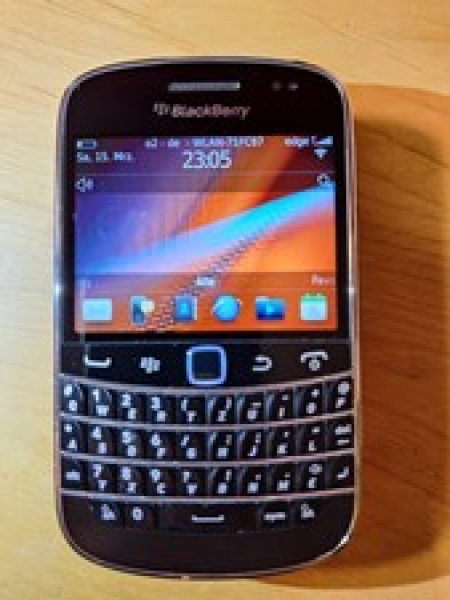 BlackBerry  Bold 9900 – Schwarz (Ohne Simlock) Smartphone (PRD-39472-026)
