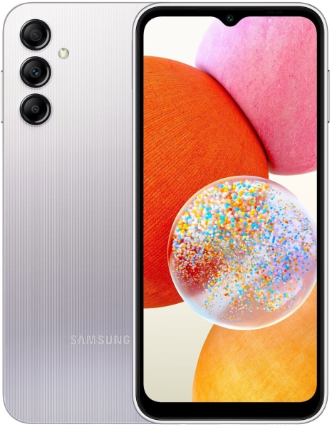 Samsung Galaxy A14 LTE Dual-SIM Smartphone 128GB Silber Silver – Sehr Gut