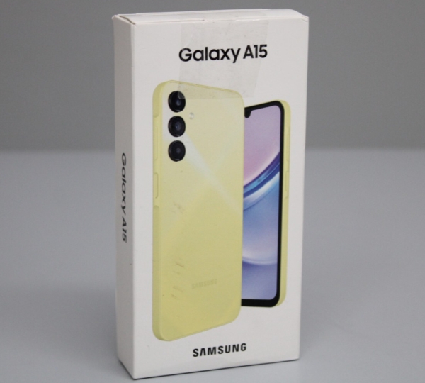 Samsung Galaxy A15 SM-A155F – 4GB + 128 GB 4G 6.5 Zoll Android Smartphone – Gelb